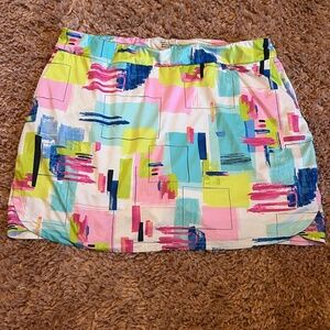 EP New York Abstract Print Golf Skort / XXL